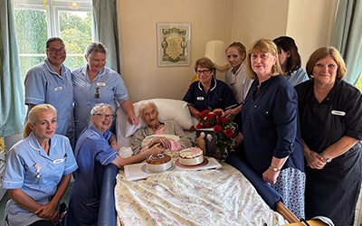 Kathleen Bidewell - 107 birthday