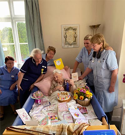 Kathleen Bidwell 106th birthday