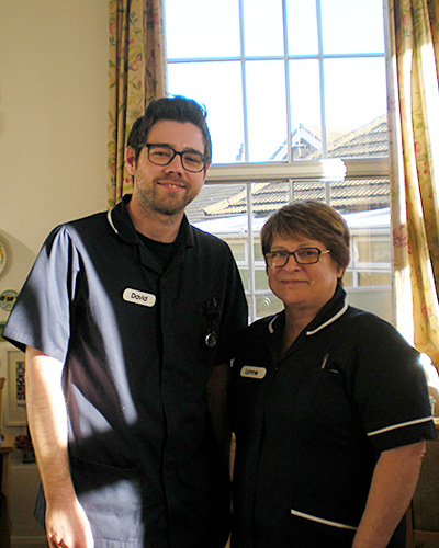 Lynne retires and David takes over the baton